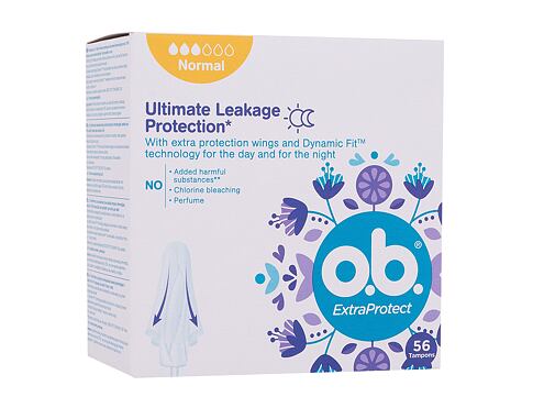 Tampon o.b. ExtraProtect Normal 56 ks