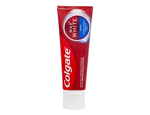 Zubní pasta Colgate Max White Optic 75 ml poškozená krabička