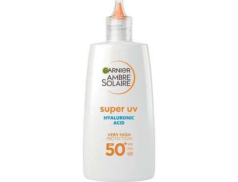 Opalovací přípravek na obličej Garnier Ambre Solaire Super UV Hyaluronic Acid SPF50+ 40 ml
