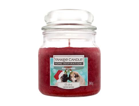 Vonná svíčka Yankee Candle Home Inspiration Pugs & Kisses Christmas Limited Edition 340 g