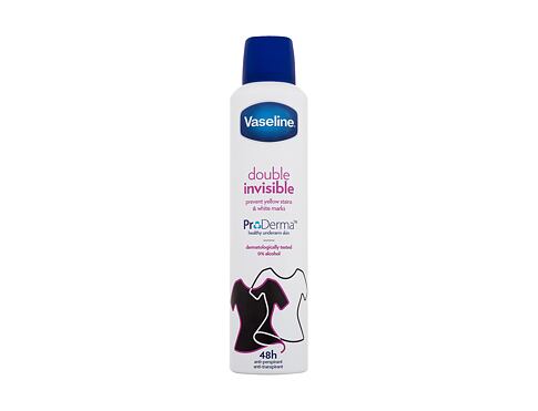 Antiperspirant Vaseline Double Invisible 48h 250 ml poškozený flakon