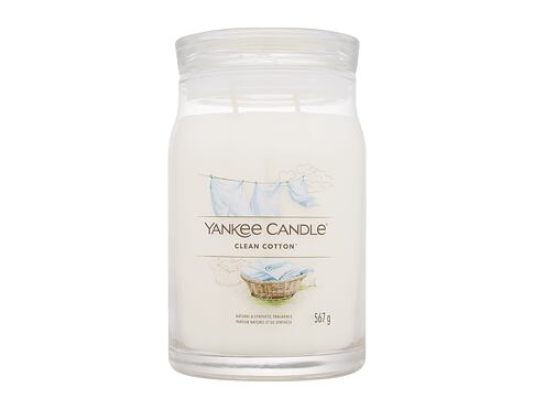 Vonná svíčka Yankee Candle Signature Clean Cotton 567 g