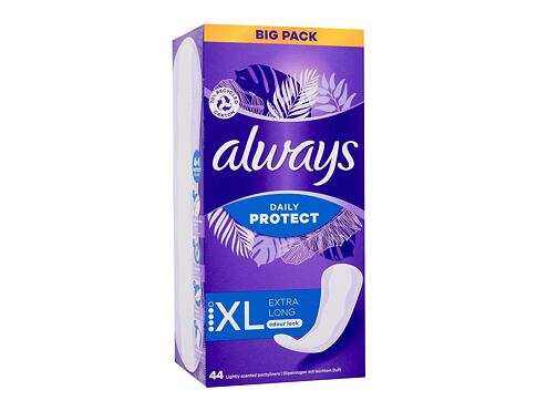 Slipová vložka Always Daily Protect Extra Long Odour Lock 44 ks poškozená krabička