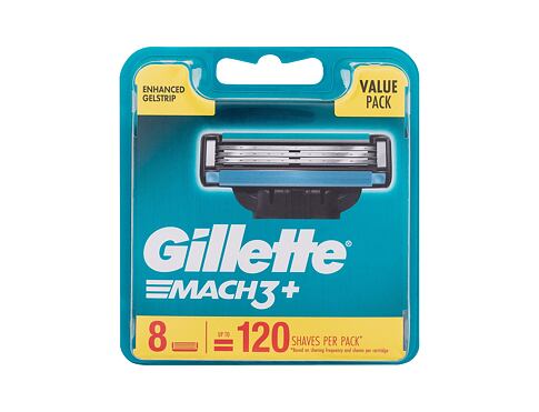 Náhradní břit Gillette Mach3+ 8 ks