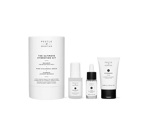 Pleťová voda a sprej Pestle & Mortar The Ultimate Hydration Kit 30 ml Kazeta