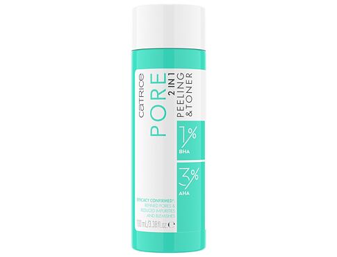 Čisticí voda Catrice Pore 2 In1 Peeling & Toner 100 ml