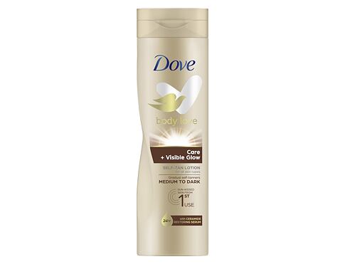 Samoopalovací přípravek Dove Body Love Care + Visible Glow Self-Tan Lotion 250 ml Medium to Dark
