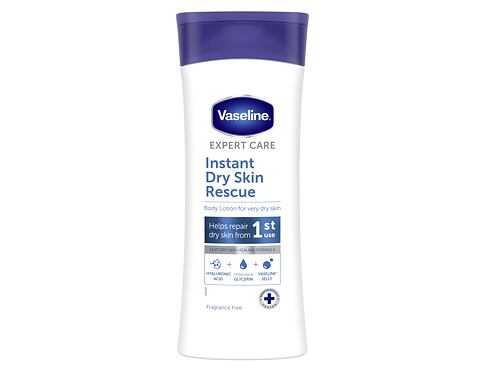 Tělové mléko Vaseline Expert Care Instant Dry Skin Rescue 400 ml
