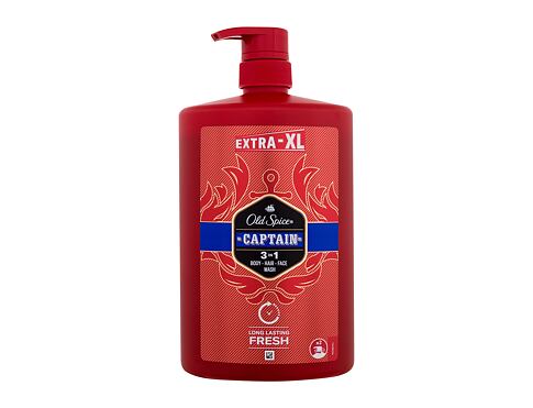 Sprchový gel Old Spice Captain 1000 ml poškozený flakon