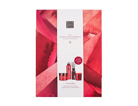 Sprchová pěna Rituals The Ritual Of Ayurveda 4 Bestsellers 200 ml poškozená krabička Kazeta