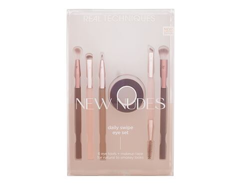 Štětec Real Techniques New Nudes Daily Swipe Eye Set 1 ks poškozená krabička