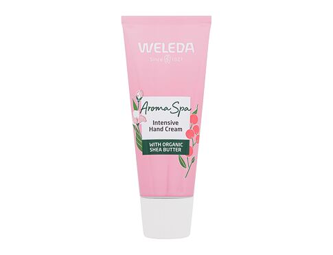 Krém na ruce Weleda Aroma Spa Pink Pepper + Rock Rose Intensive Hand Cream 50 ml poškozená krabička
