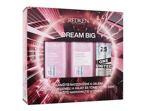Šampon Redken Volume Injection Dream Big 300 ml poškozená krabička Kazeta