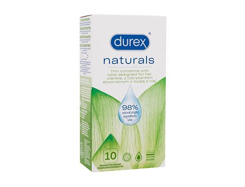 Kondomy Durex Naturals 10 ks poškozená krabička