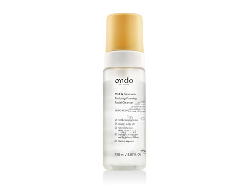 Čisticí pěna Ondo Beauty 36.5 PONG-PONG PHA & Saponaria Purifying Foaming Facial Cleanser 150 ml