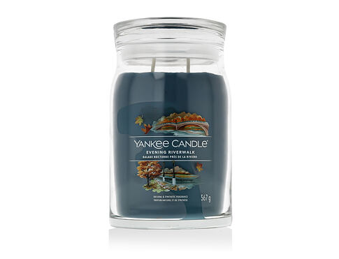 Vonná svíčka Yankee Candle Signature Evening Riverwalk 567 g