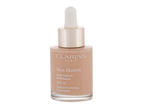 Make-up Clarins Skin Illusion Natural Hydrating SPF15 30 ml 107 Beige poškozená krabička