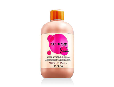 Šampon Inebrya Ice Cream Keratin Restructuring Shampoo 300 ml
