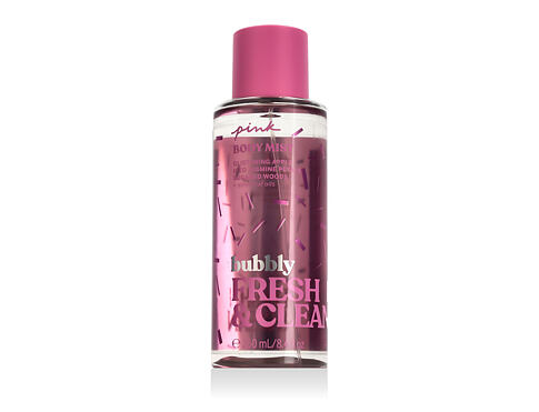 Tělový sprej Pink Bubbly Fresh & Clean 250 ml