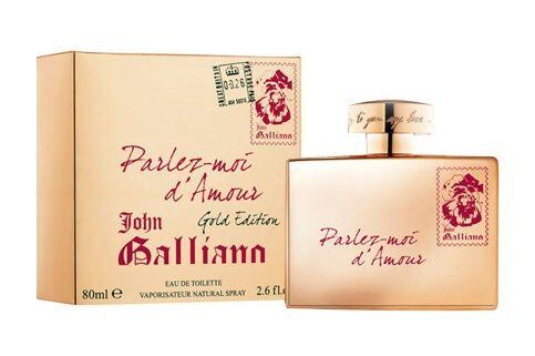 Toaletní voda John Galliano Parlez-Moi d´Amour Gold Edition 80 ml Tester