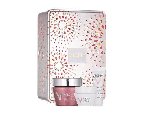 Noční pleťový krém Vichy Idéalia Skin Sleep 50 ml Kazeta