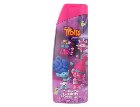 Šampon DreamWorks Trolls 2in1 Shampoo & Conditioner 400 ml