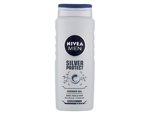 Sprchový gel Nivea Men Silver Protect 500 ml