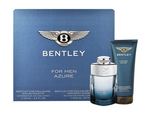 Toaletní voda Bentley Bentley For Men Azure 100 ml poškozená krabička Kazeta