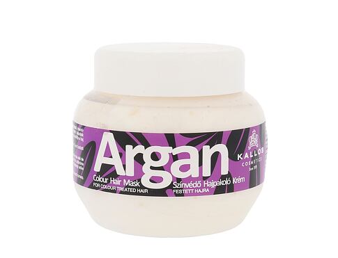 Maska na vlasy Kallos Cosmetics Argan 275 ml poškozený flakon