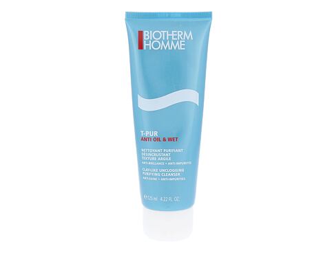 Čisticí gel Biotherm Homme T-PUR Anti Oil & Shine 125 ml