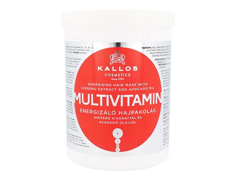 Maska na vlasy Kallos Cosmetics Multivitamin 1000 ml