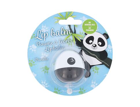Balzám na rty 2K Animal Lip Balm Panda 11 g Vanilla
