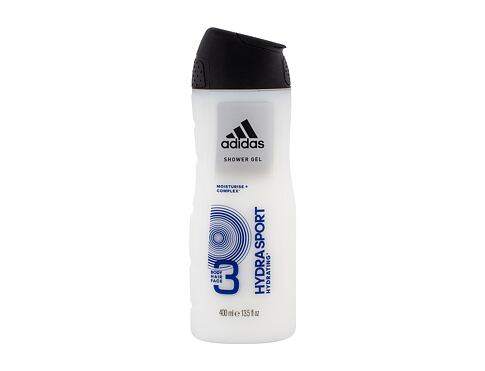 Sprchový gel Adidas 3in1 Hydra Sport 400 ml