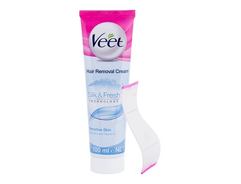 Depilační přípravek Veet Silk & Fresh™ Sensitive Skin 100 ml poškozená krabička