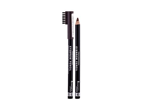 Tužka na obočí Rimmel London Professional Eyebrow Pencil 1,4 g 001 Dark Brown