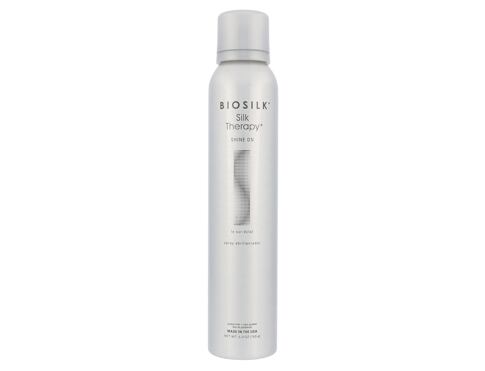 Pro lesk vlasů Farouk Systems Biosilk Silk Therapy Shine On Spray 150 g poškozený flakon