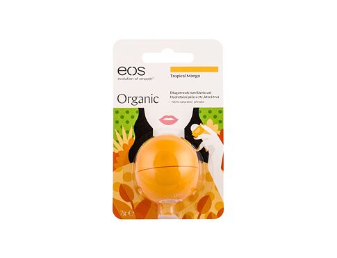 Balzám na rty EOS Organic 7 g Tropical Mango