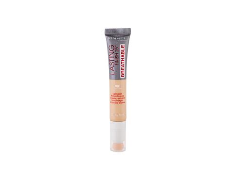 Korektor Rimmel London Lasting Finish Breathable 25HR 7 ml 001 Light Ivory