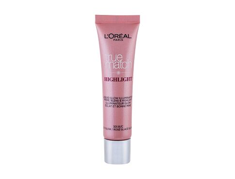 Rozjasňovač L'Oréal Paris True Match Highlight Liquid Glow 30 ml 301.R/C Icy Glow