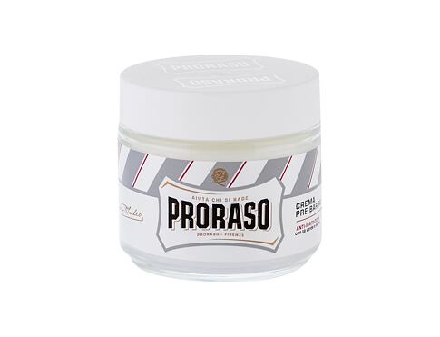 Přípravek před holením PRORASO White Pre-Shave Cream 100 ml