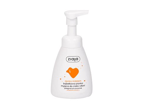 Tekuté mýdlo Ziaja Pumpkin With Ginger Hands & Body Foam Wash 250 ml