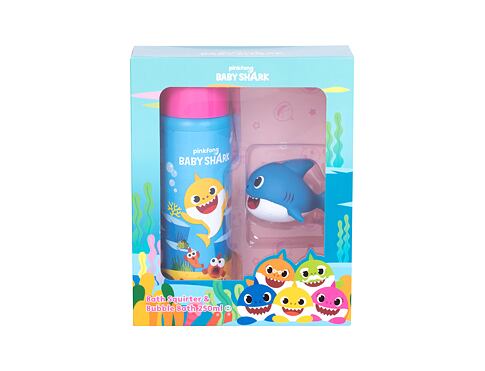 Pěna do koupele Pinkfong Baby Shark Bubble Bath Kit 250 ml poškozená krabička Kazeta