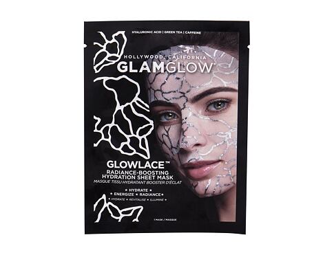 Pleťová maska Glam Glow Glowlace Radiance-Boosting Hydration 1 ks