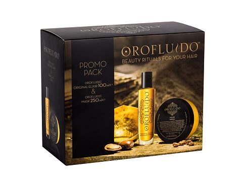 Olej na vlasy Orofluido Original Elixir 100 ml poškozená krabička Kazeta