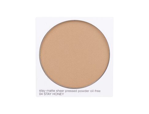Pudr Clinique Stay-Matte Sheer Pressed Powder 7,6 g 04 Stay Honey Tester