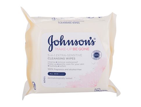 Čisticí ubrousky Johnson´s Face Care Extra Sensitive 25 ks