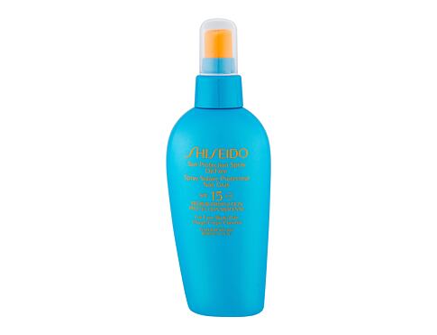 Opalovací přípravek na tělo Shiseido Sun Protection Spray SPF15 150 ml bez krabičky
