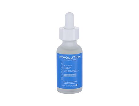 Pleťové sérum Revolution Skincare Breakout 2% Salicylic Acid & Fruit Enzyme Serum 30 ml