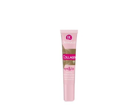 Oční krém Dermacol Collagen+ Eye & Lip 15 ml poškozená krabička