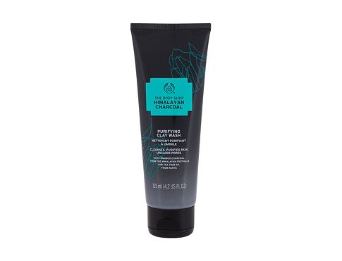 Čisticí gel The Body Shop Himalayan Charcoal Purifying Clay Wash 125 ml